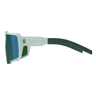 Превью  Велоочки SCOTT Shield Compact Mineral Blue, Линзы: Green Chrome (289235-7240121)